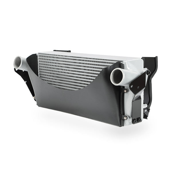 Mishimoto 2013+ Dodge 6.7L Cummins Intercooler Silver - MMINT-RAM-13SL for 2013-2018 Ram 2500 - detail view
