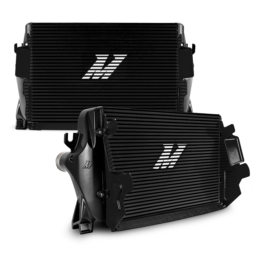 Mishimoto 2019+ Ram 6.7L Cummins Intercooler Kit BK Cooler P Pipes - MMINT-RAM-19KBKP for 2019-2024 Ram 2500 - alternate view