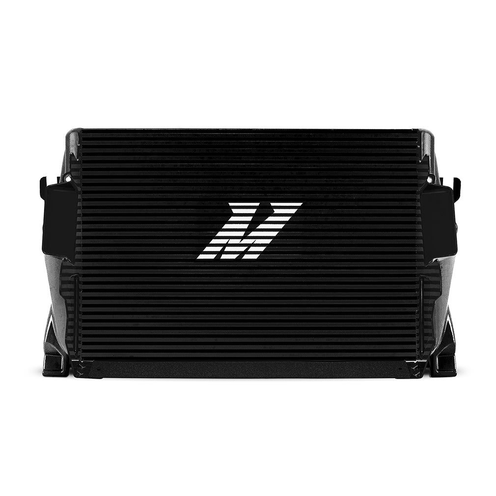 Mishimoto 2019+ Ram 6.7L Cummins Intercooler Kit BK Cooler P Pipes - MMINT-RAM-19KBKP for 2019-2024 Ram 2500 - close-up