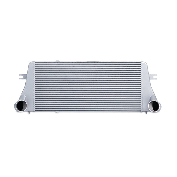 Mishimoto 94-02 Dodge Ram 2500 5.9L Cummins Intercooler (Silver) - MMINT-RAM-94SL for 1994-2002 Dodge Ram 2500 - angle view