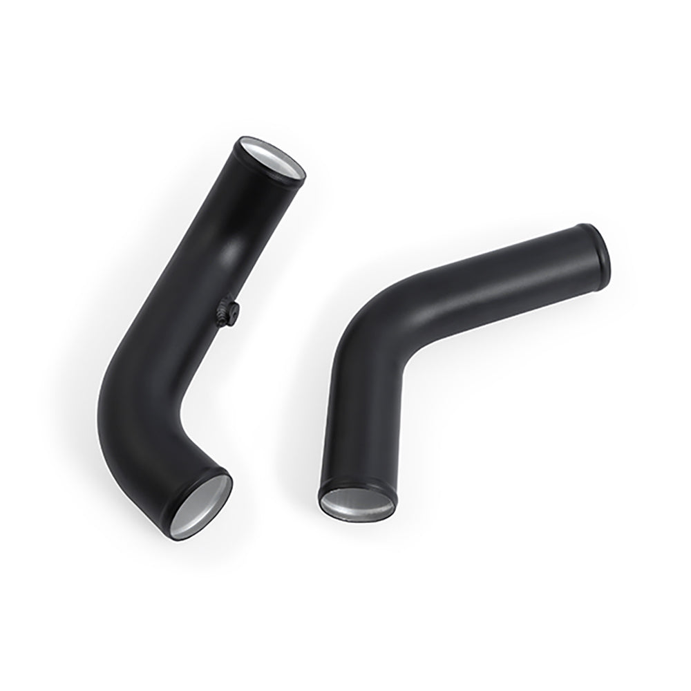 Mishimoto Ford Ranger 3.2L Diesel Intercooler Kit 2011+ Silver w/ Wrinkle Black Pipes - MMINT-RGR-11KSLBK for 2011-2022 Ford 