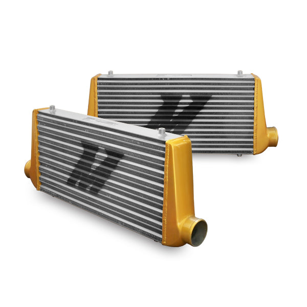Mishimoto Universal Silver M Line Bar & Plate Intercooler - MMINT-UM by Mishimoto - angle view