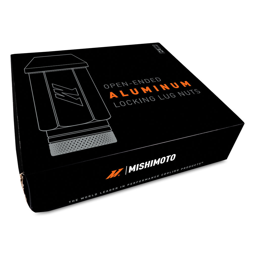 Mishimoto Aluminum Locking Lug Nuts 1/2 X 20 23pc Set Black - MMLG-1220-23LBK by Mishimoto - detail view
