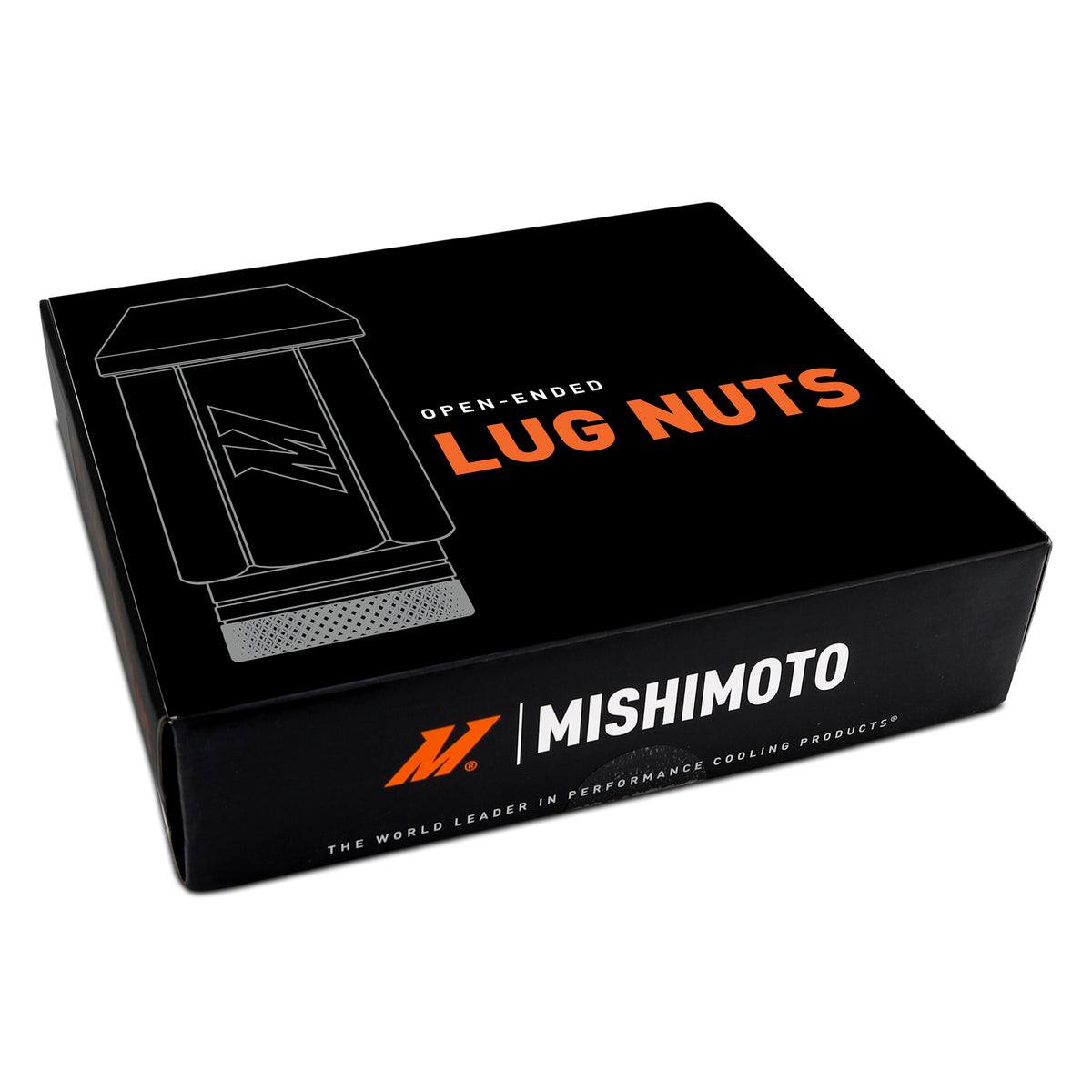 Mishimoto Steel Locking Lug Nuts M14x1.5 24pc Set Black - MMLG-M14-24LBK for 1999-2025 Cadillac Escalade - detail view