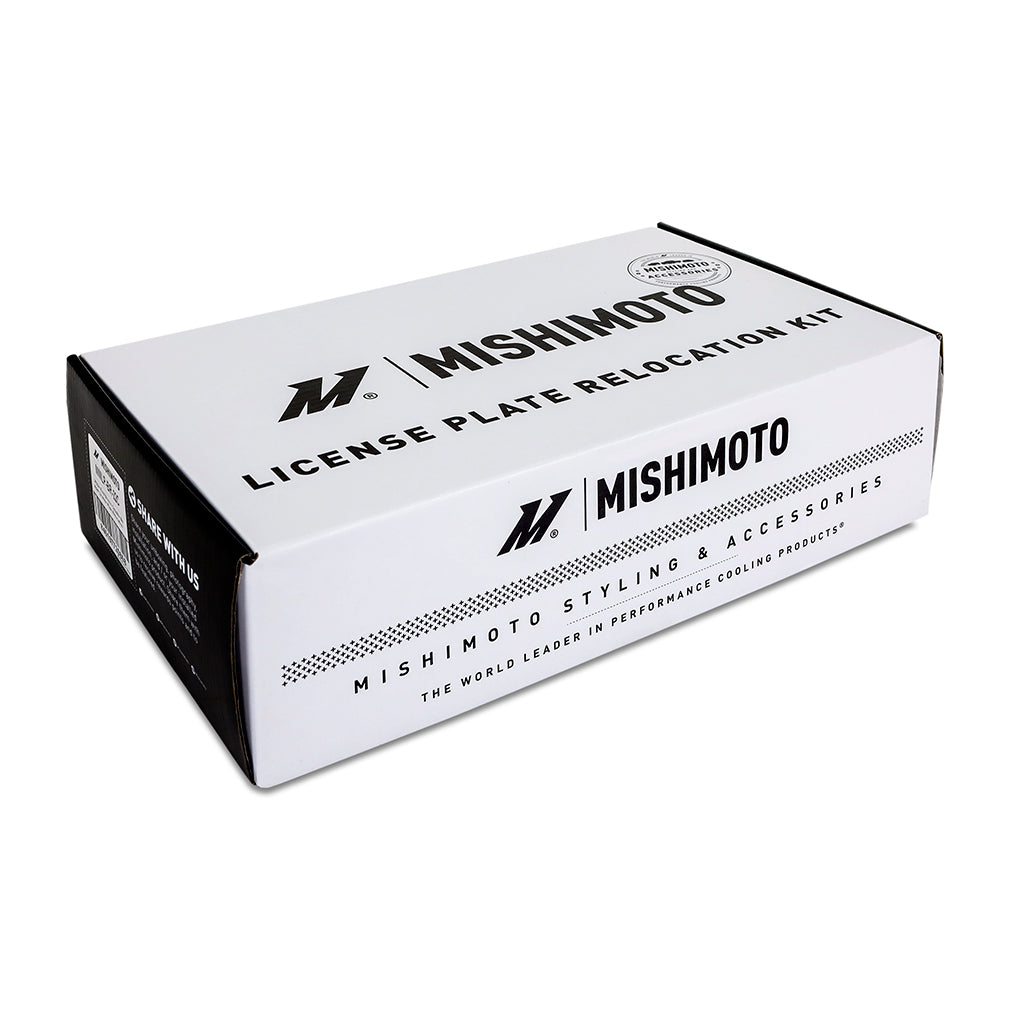Mishimoto 2022+ Volkswagen GTI MK8 License Plate Relocation Kit - MMLP-MK8-22 for 2022-2025 Volkswagen Golf R - rear view