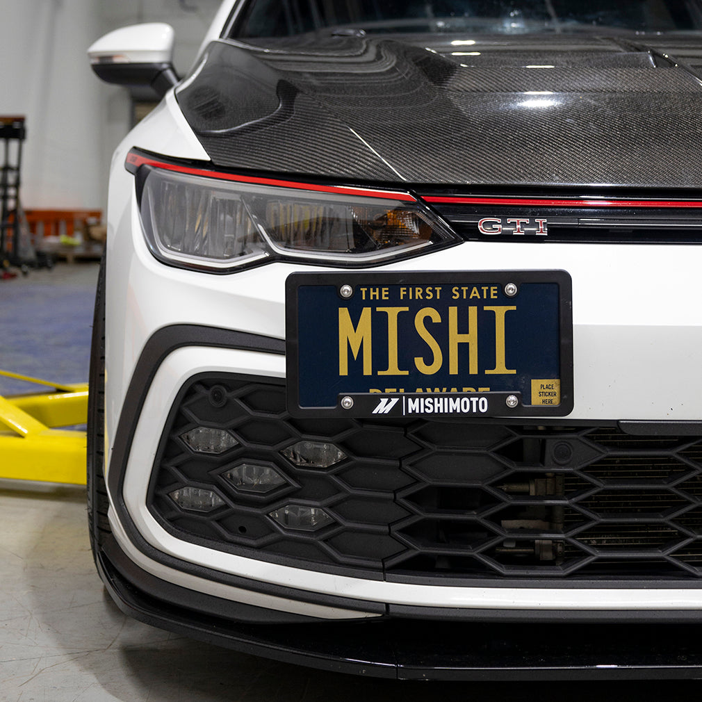 Mishimoto 2022+ Volkswagen GTI MK8 License Plate Relocation Kit - MMLP-MK8-22 for 2022-2025 Volkswagen Golf R - additional vi