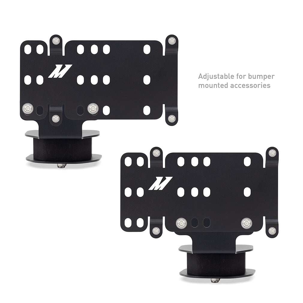 Mishimoto 2019+ Ram 2500/3500 License Plate Relocation Kit - MMLP-RAM-19 for 2019-2024 Ram 2500 - close-up