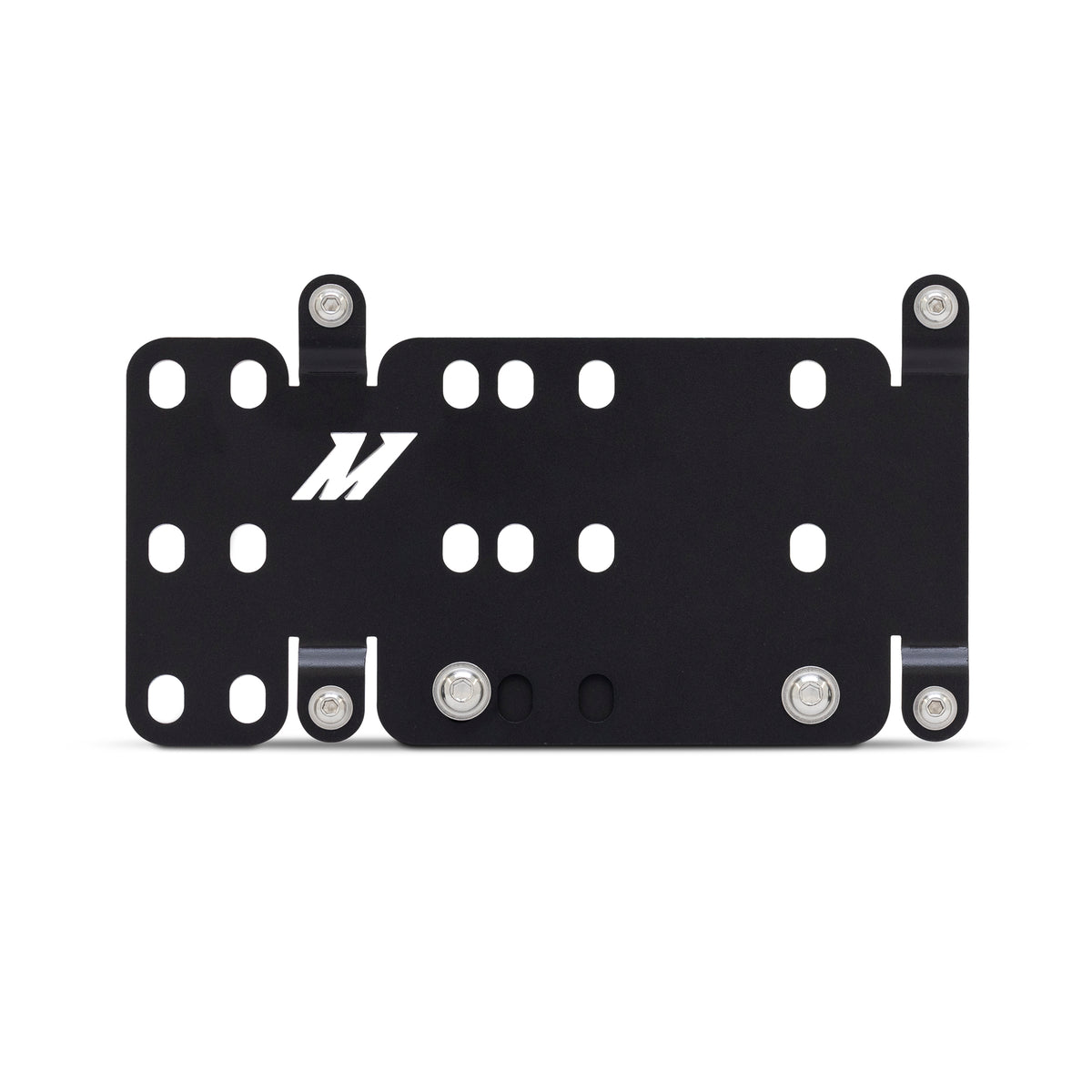 Mishimoto 2025+ Dodge RAM 1500 License Plate Relocation Kit - MMLP-RAM-25 for 2025-2026 Ram 1500 - angle view