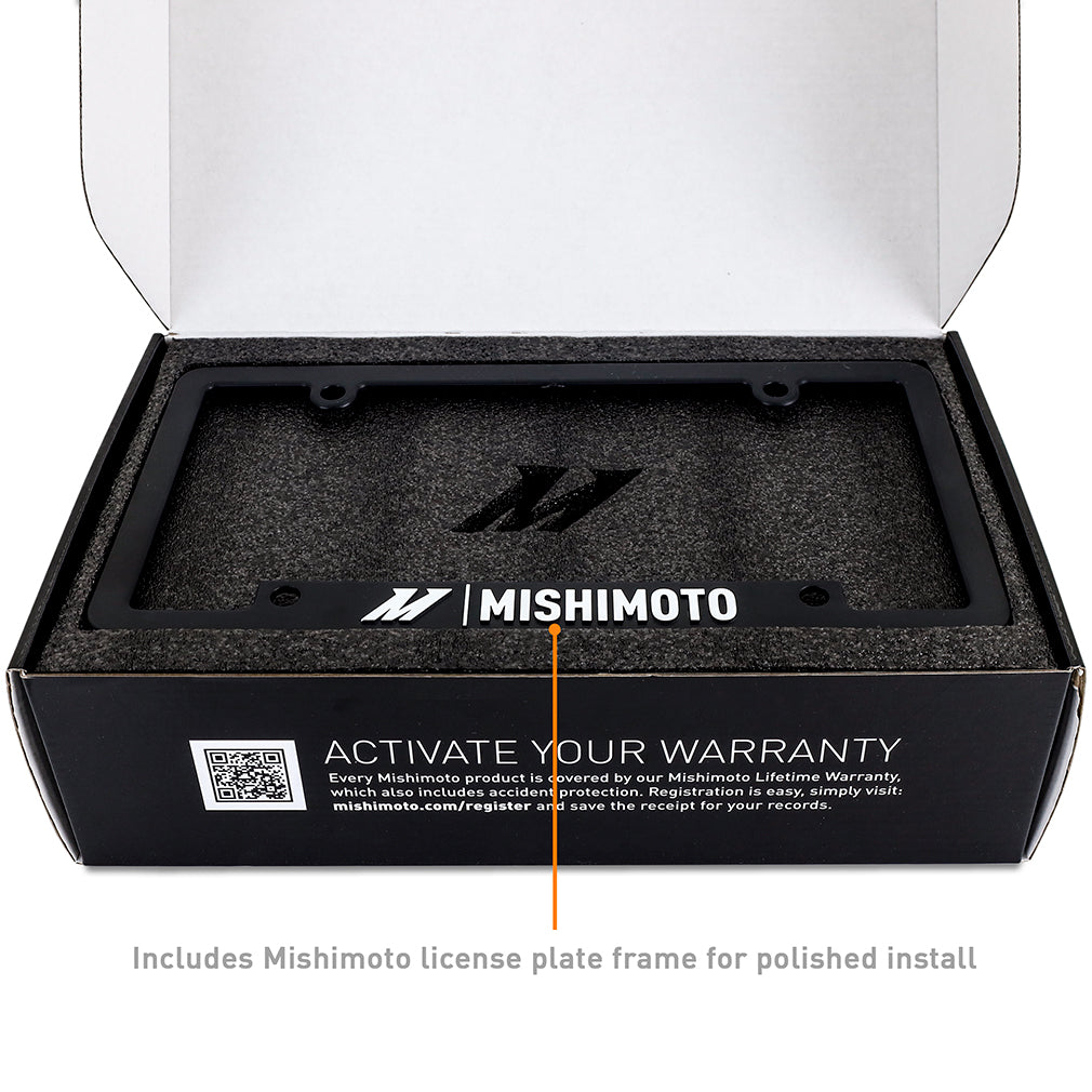 Mishimoto 19-21 Chevy 1500 Tow Hook License Plate Relocation Bracket - MMLP-T1-19 for 2019-2022 Chevrolet Silverado 1500 - in