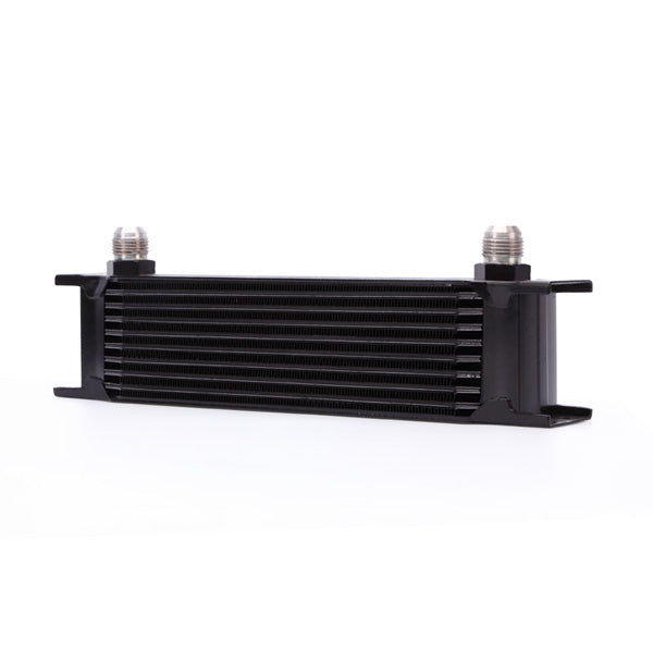 Mishimoto Universal 10 Row Oil Cooler - MMOC-10 for 2018-2021 Ford Mustang - side view