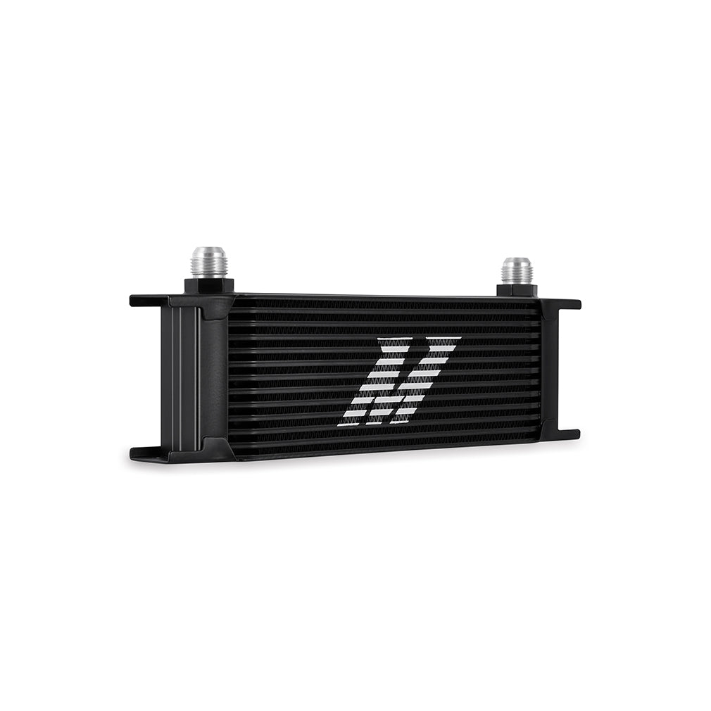 Mishimoto Universal 13-Row Oil Cooler Black - MMOC-13BK by Mishimoto - angle view