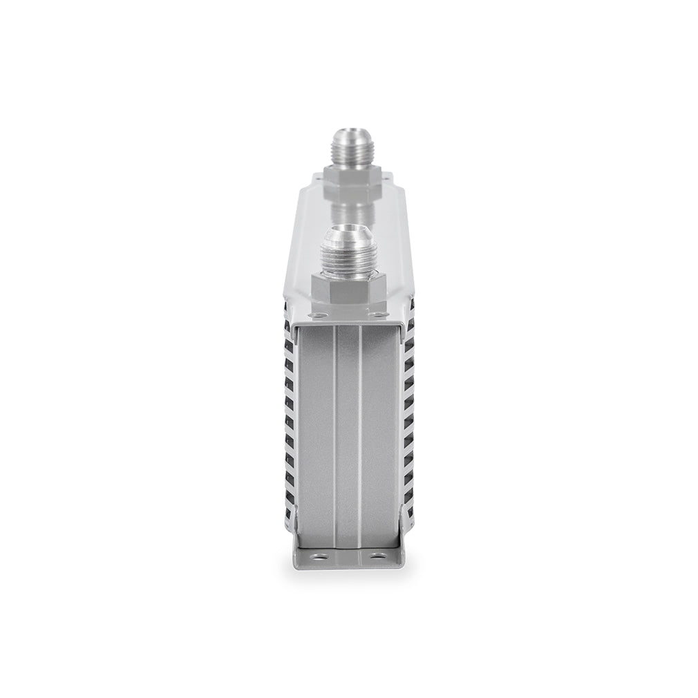 Mishimoto Universal 13-Row Oil Cooler Silver - MMOC-13SL by Mishimoto - close-up