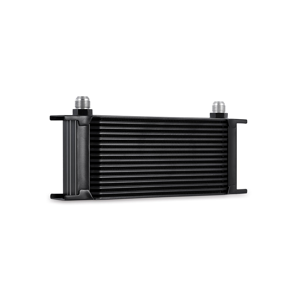 Mishimoto Universal 16 Row Oil Cooler - Black - MMOC-16BK by Mishimoto - installed view