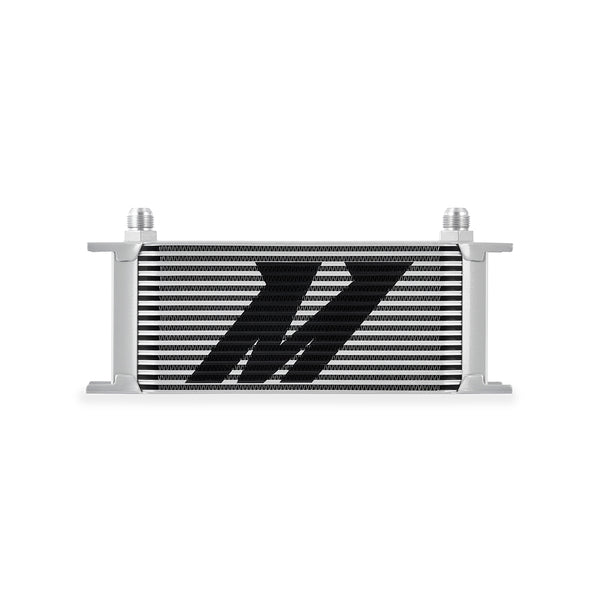 Mishimoto Universal 16-Row Oil Cooler Silver - MMOC-16SL