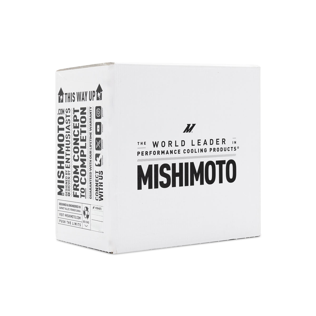 Mishimoto Universal Oil Cooler Kit 25-Row Cooler and 1x 8in Fan - MMOC-25-K by Mishimoto - alternate view