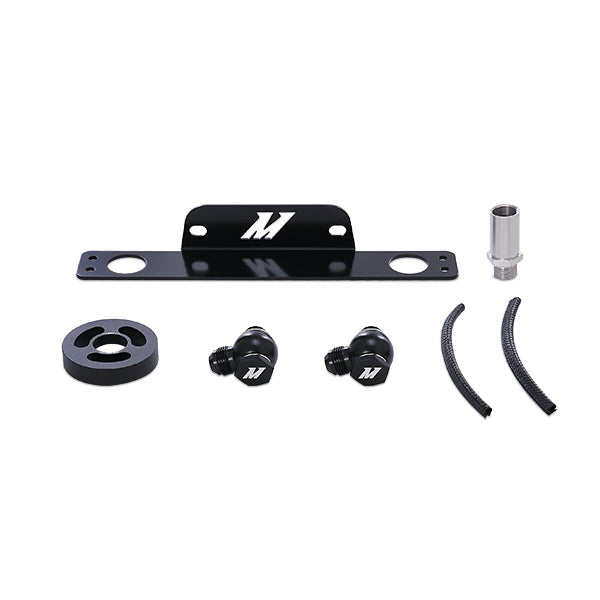 Mishimoto 10-15 Chevrolet Camaro SS Thermostatic Oil Cooler Kit - Silver - MMOC-CSS-10TSL for 2010-2015 Chevrolet Camaro - de