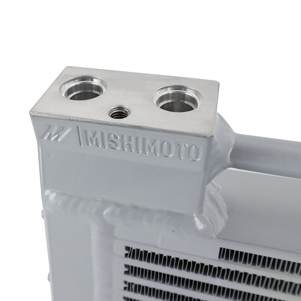 Mishimoto 06-10 BMW E60 M5 Oil Cooler - MMOC-E60-06 for 2006-2010 BMW M5 - installed view