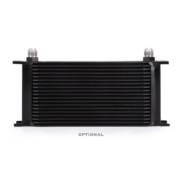 Mishimoto 08+ Mitsubishi Evolution X Oil Cooler Kit - MMOC-EVO-08 for 2008-2015 Mitsubishi Lancer - angle view