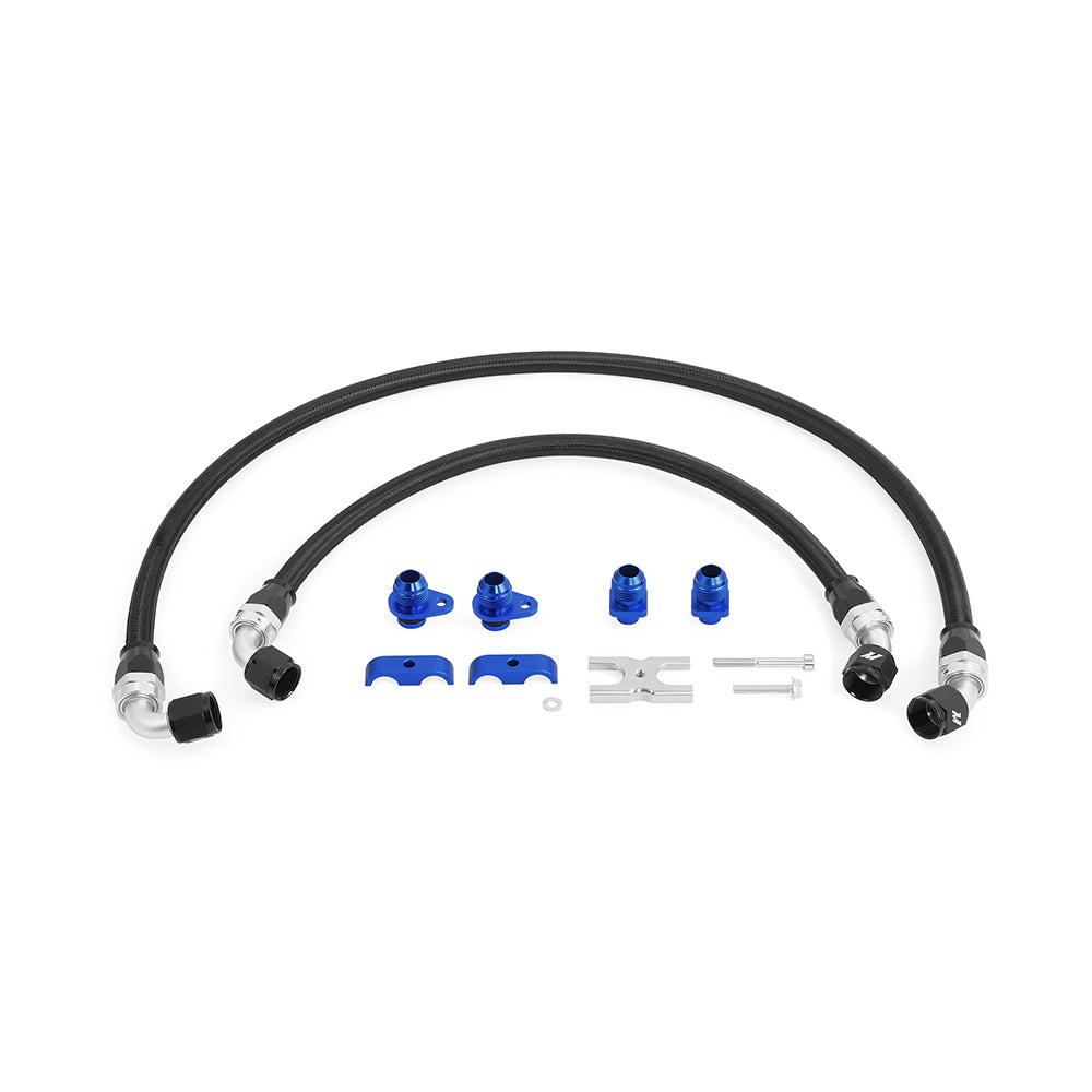 Mishimoto 15-20 BMW F80 M3/M4 Oil Cooler Kit - MMOC-F80-15K for 2016-2021 BMW M2 - installed view
