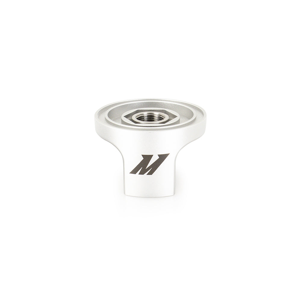 Mishimoto Oil Falter Take-Off Plate - M20 - MMOC-FTO-M20 by Mishimoto - angle view