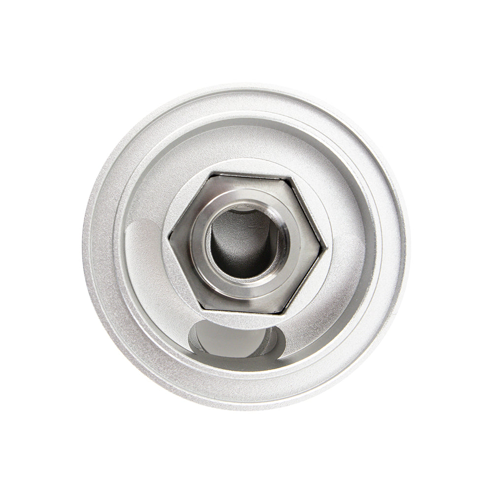 Mishimoto Oil Falter Take-Off Plate - M22 - MMOC-FTO-M22 by Mishimoto - detail view