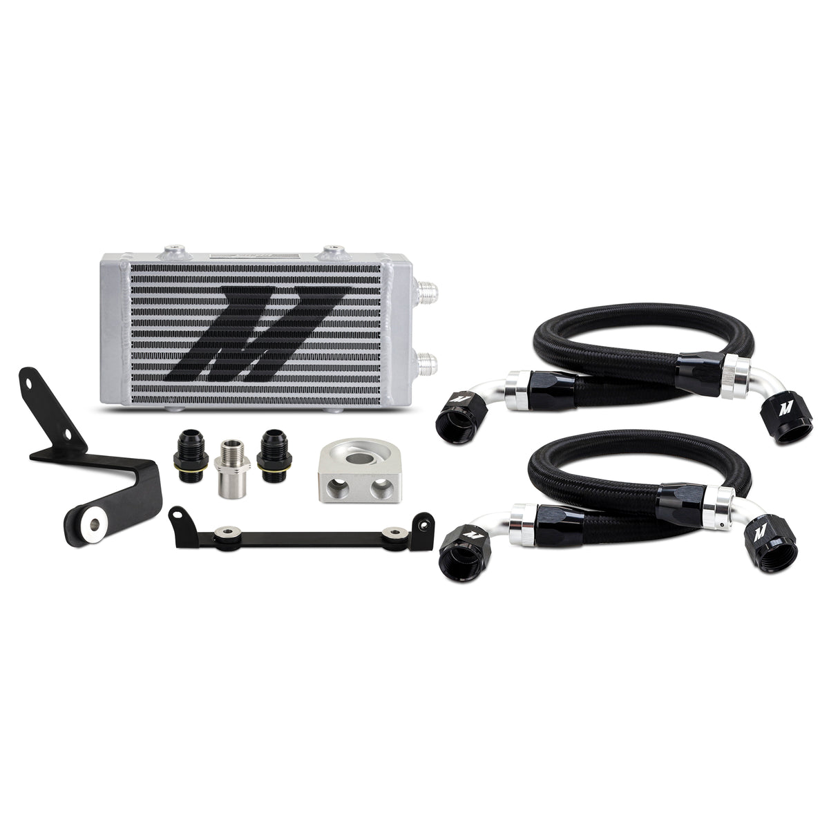 Mishimoto 2023+ Toyota GR Corolla Oil Cooler Kit - Non Thermostatic - SL - MMOC-GRC-23NTSL