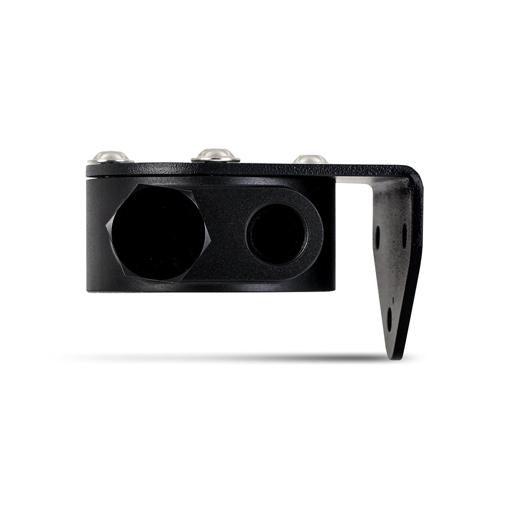 Mishimoto 3/4 - 16 Thread Remote Oil Filter Mount - Black - MMOC-RFH-34BK by Mishimoto - detail view