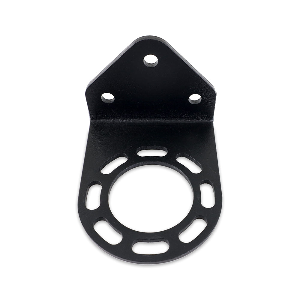 Mishimoto 3/4 - 16 Thread Remote Oil Filter Mount - Black - MMOC-RFH-34BK by Mishimoto - side view