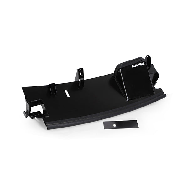 Mishimoto 2016+ Ford Focus RS Thermostatic Oil Cooler Kit - Black - MMOC-RS-16TBK for 2018-2021 Ford Mustang - installed view