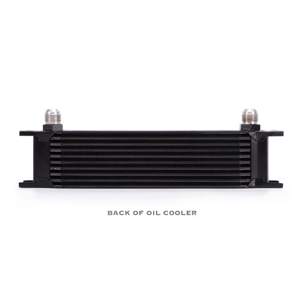 Mishimoto Universal 10 Row Oil Cooler Kit (Metal Braided Lines) - MMOC-U for 2018-2021 Ford Mustang - alternate view