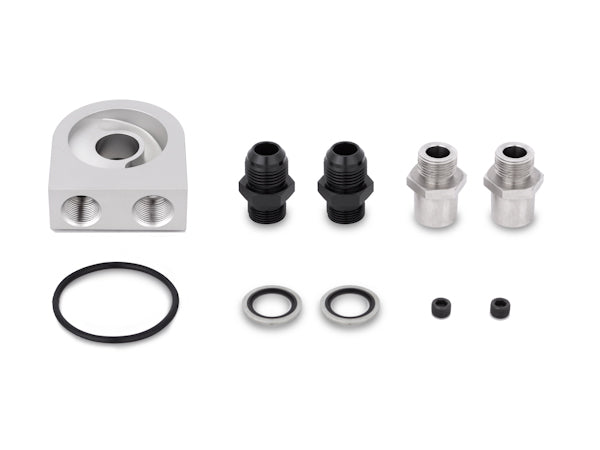 Mishimoto Universal 19 Row Oil Cooler Kit - MMOC-UL for 2018-2021 Ford Mustang - detail view