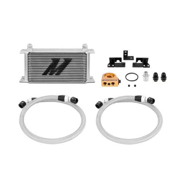 Mishimoto 2007-2011 Jeep Wrangler JK Oil Cooler Kit Thermostatic - MMOC-WRA-07T