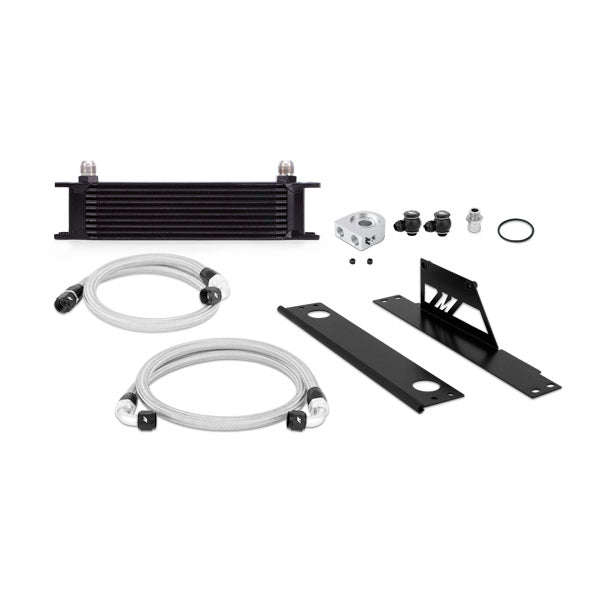 Mishimoto 01-05 Subaru WRX/STi Oil Cooler Kit - Black - MMOC-WRX-01BK