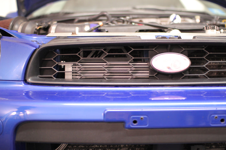 Mishimoto 01-05 Subaru WRX/STi Oil Cooler Kit - MMOC-WRX-01 for 2015-2021 Subaru WRX STI - side view