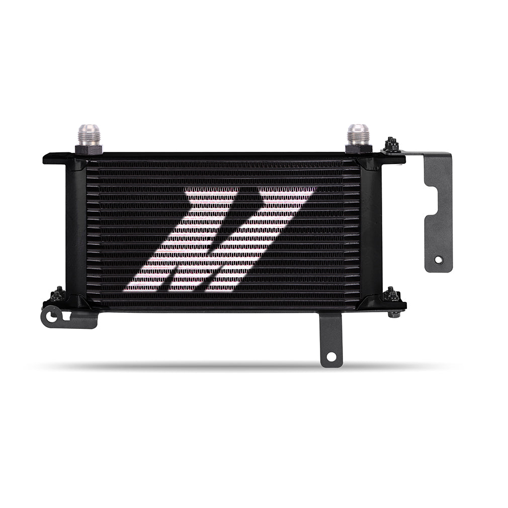 Mishimoto 2022+ Subaru WRX Thermostatic Oil Cooler Kit - Black - MMOC-WRX-22TBK for 2022-2025 Subaru WRX - angle view