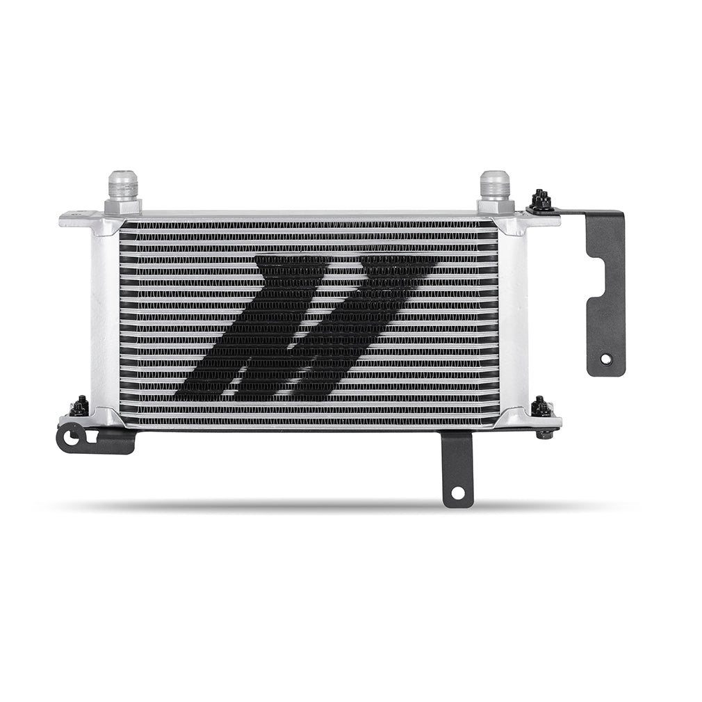 Mishimoto 2022+ Subaru WRX Thermostatic Oil Cooler Kit - Silver - MMOC-WRX-22TSL for 2022-2025 Subaru WRX - angle view