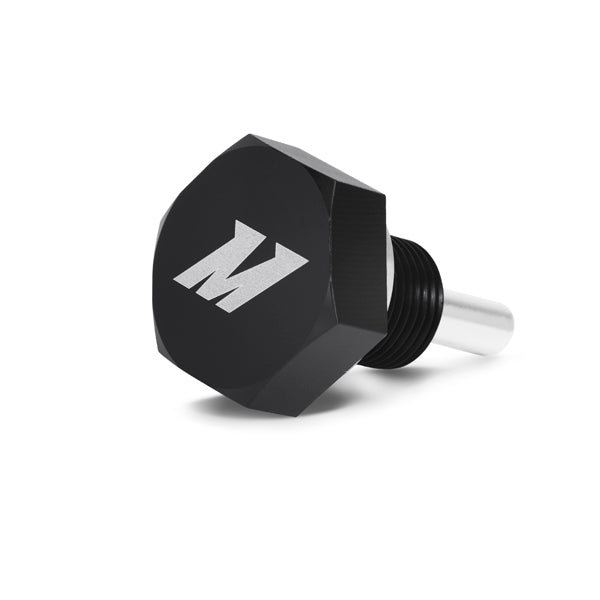 Mishimoto Magnetic Oil Drain Plug M14 x 1.25 Black - MMODP-14125B for 1975-1991 Jeep Cherokee - angle view