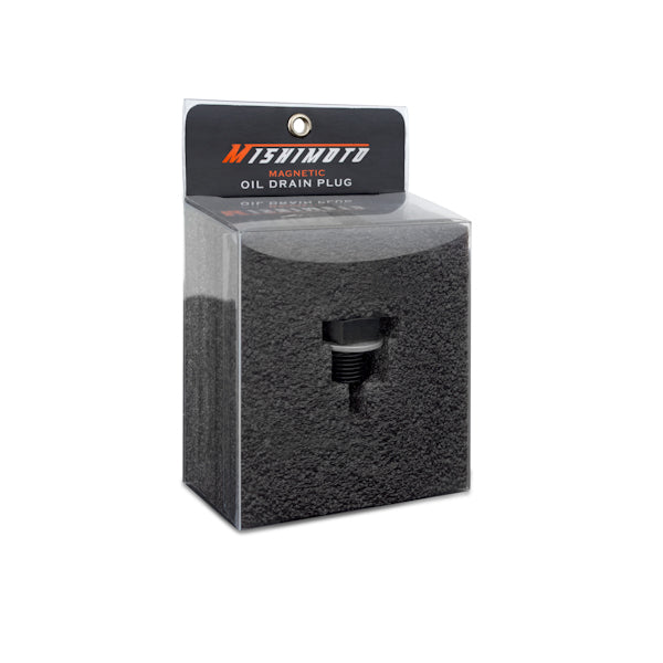 Mishimoto Magnetic Oil Drain Plug M14 x 1.5 Black - MMODP-1415B by Mishimoto - detail view
