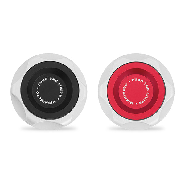 Mishimoto Mazda Oil FIller Cap - Black - MMOFC-MAZ-BK for 2006-2013 Hyundai Sonata - angle view