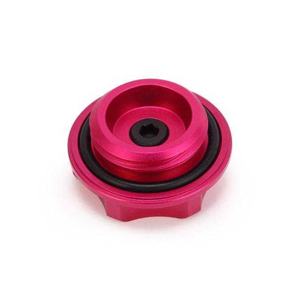 Mishimoto Subaru Oil FIller Cap - Pink - MMOFC-SUB-PK for 1990-2016 Subaru Legacy - detail view