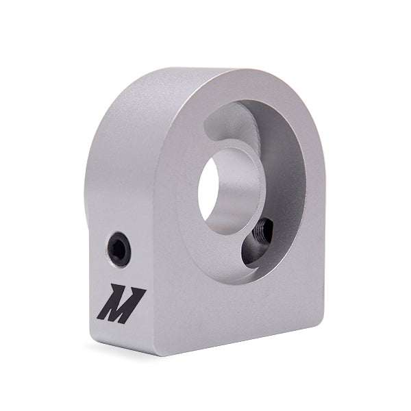 Mishimoto Silver M20 Oil Sandwich Plate - MMOP-SP by Mishimoto - angle view
