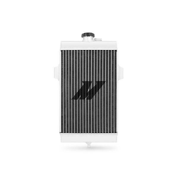 Mishimoto 01-05 Yamaha YFM660 Raptor Aluminum Radiator - MMPS-YFM660-01 for 2001-2005 Yamaha Raptor - angle view