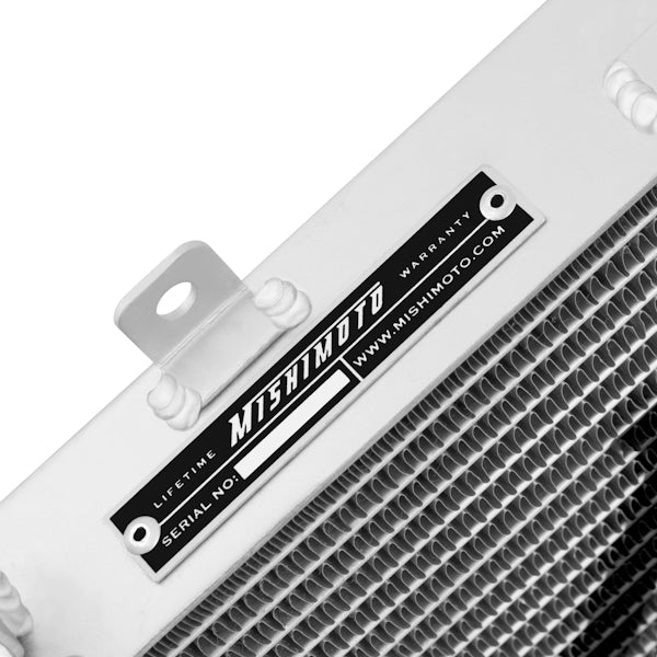 Mishimoto 09-13 Yamaha YFZ450R Aluminum Radiator - MMPS-YFZ450R-09 for 2009-2013 Yamaha YFZ450R Raptor - angle view