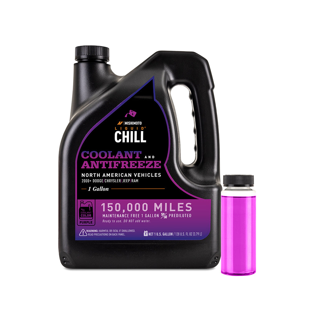 Mishimoto Liquid Chill EG Coolant, North American Vehicles, Purple - MMRA-LC-EG-PR for 1992-1995 Honda Civic - angle view