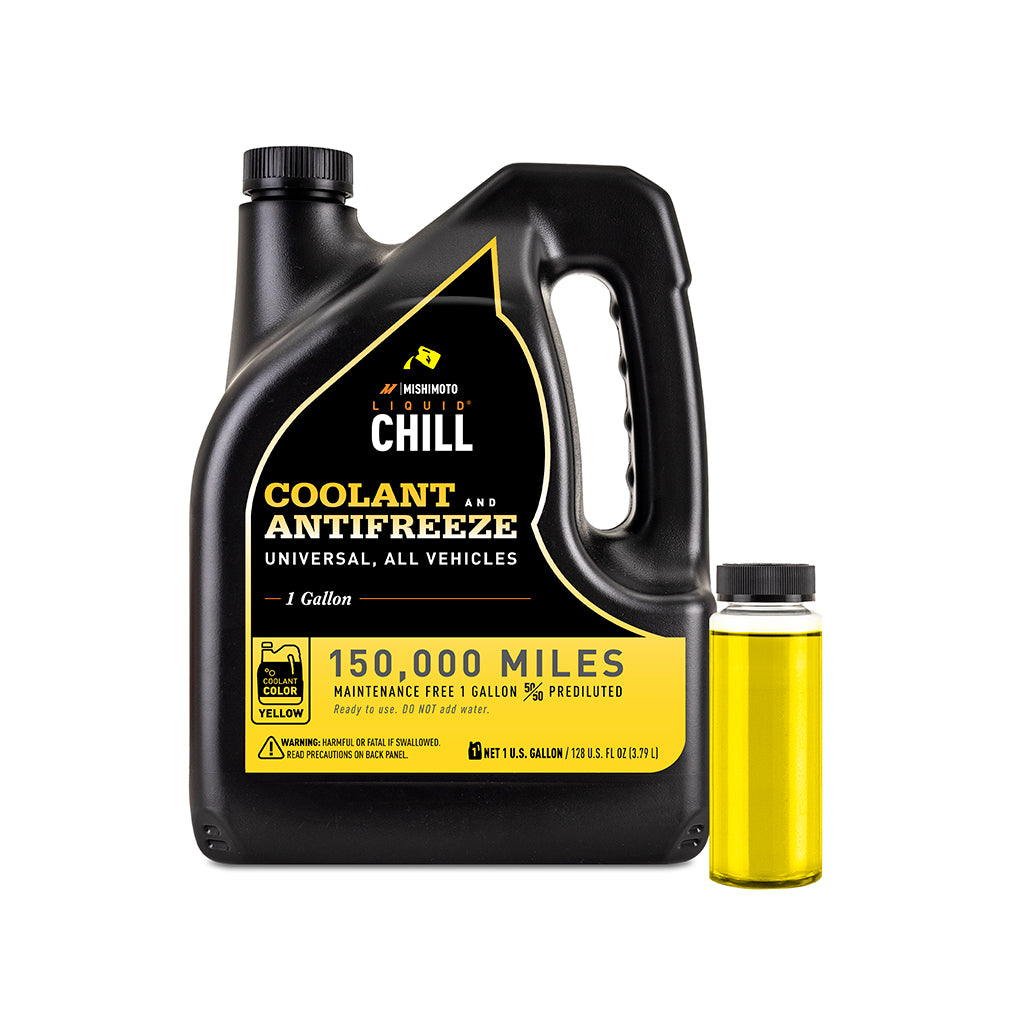 Mishimoto Liquid Chill EG Coolant, Universal, Yellow - MMRA-LC-EG-YW for 1992-1995 Honda Civic - detail view