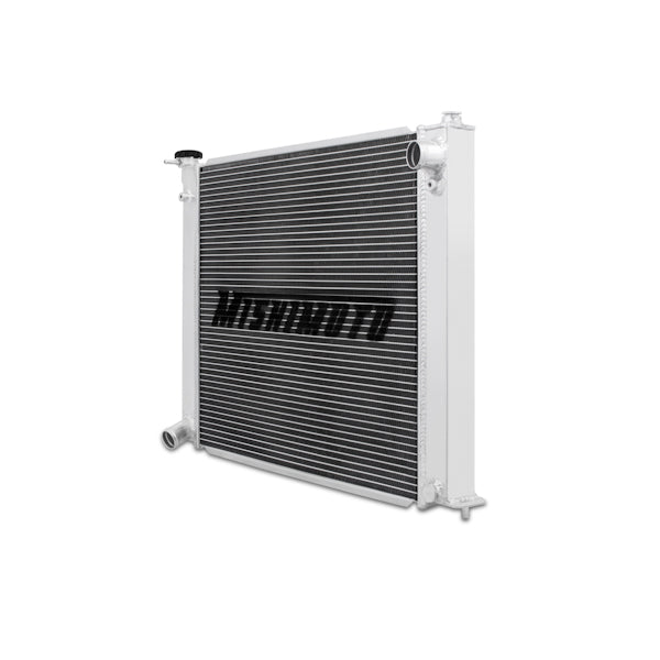 Mishimoto 90-96 Nissan 300ZX Turbo Manual Aluminum Radiator - MMRAD-300ZX-90T for 1989-1996 Nissan 300ZX - side view