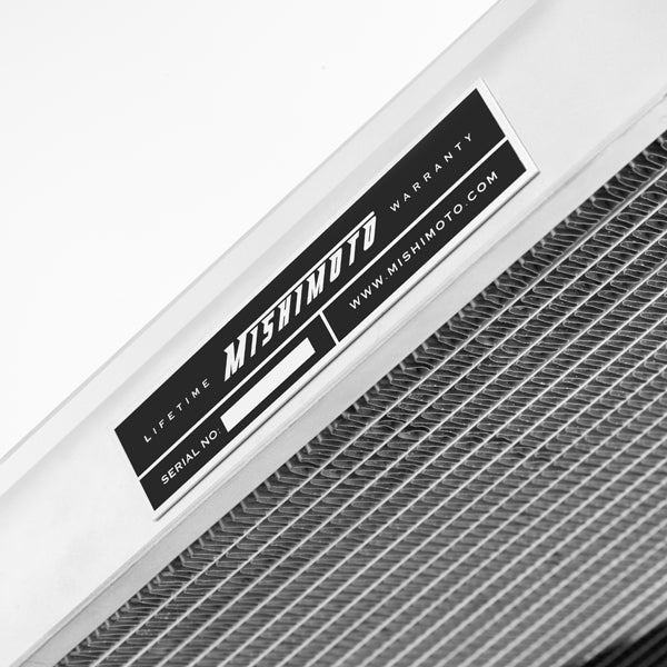 Mishimoto 03-06 Nissan 350Z Manual Aluminum Radiator - MMRAD-350Z-03 for 2003-2006 Nissan 350Z - side view