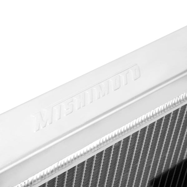 Mishimoto 07-09 Nissan 350Z Manual Aluminum Radiator - MMRAD-350Z-07 for 2007-2009 Nissan 350Z - close-up