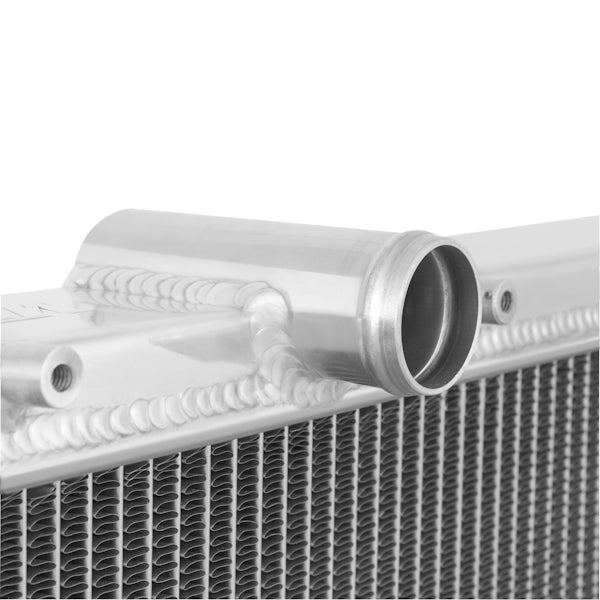 Mishimoto 91-99 Mitsubishi 3000GT Turbo Manual Aluminum Radiator - MMRAD-3KGT-91 for 1991-1996 Dodge Stealth - close-up