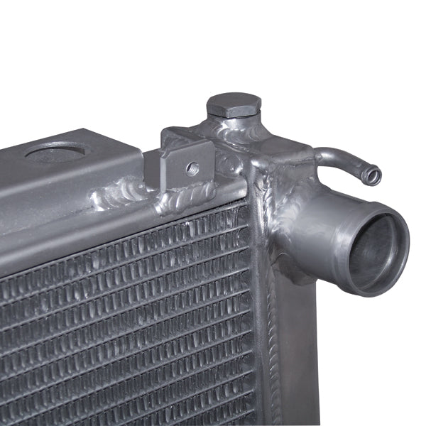 Mishimoto 90-94 Subaru Legacy Turbo Aluminum Radiator - MMRAD-B4-90 for 1991-1994 Subaru Legacy - close-up